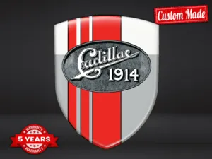 Cadillac Badge Auto Personalizzati Max Chic Pro Design